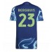 Ajax Steven Berghuis #23 Bortedrakt 2025-26 Korte ermer
